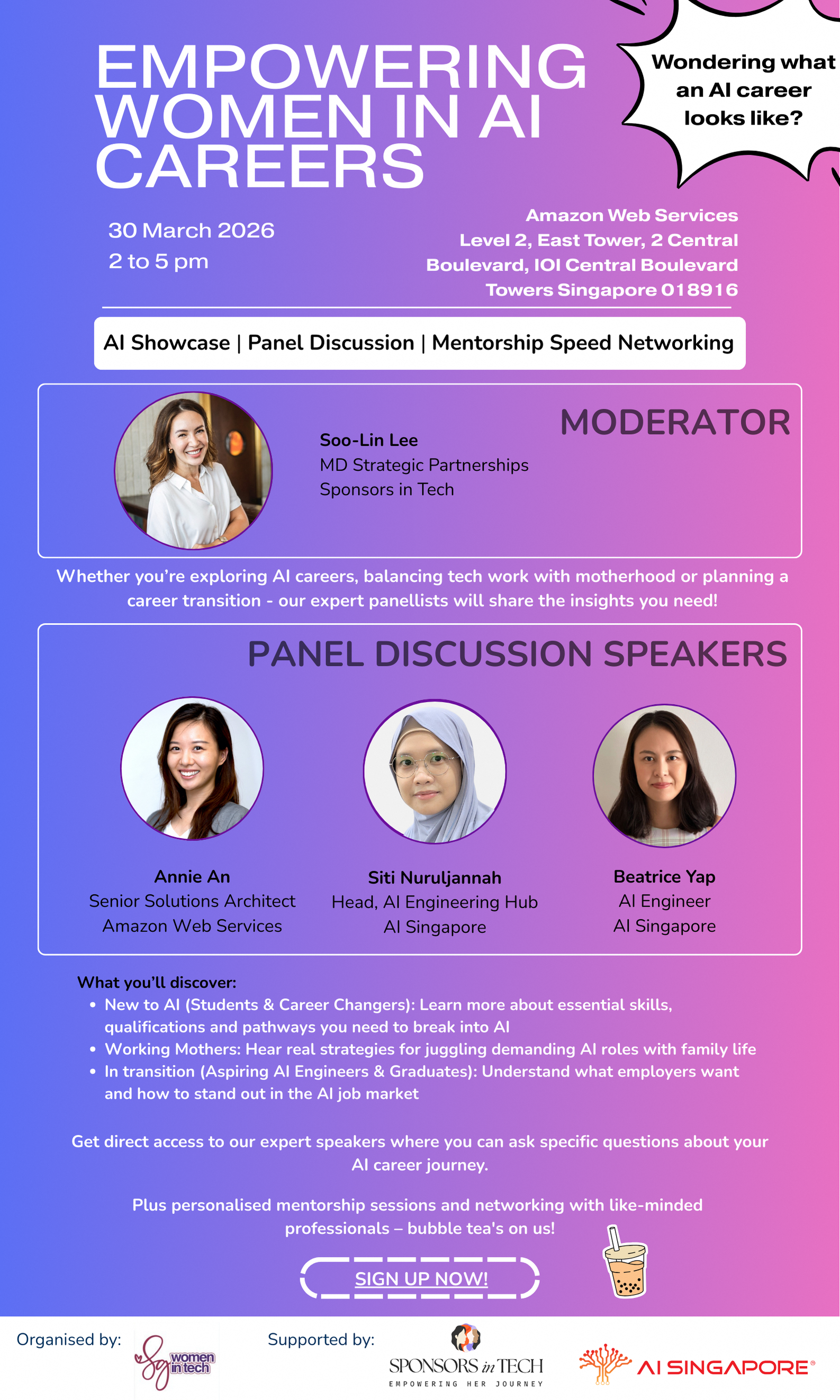 Empowering women in AI craeers